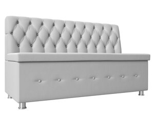 Кухонный прямой диван Вента | Белый
