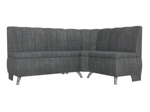 Кухонный угловой диван Кантри | Серый