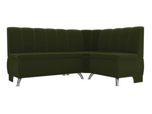 Кухонный угловой диван Кантри | Зеленый