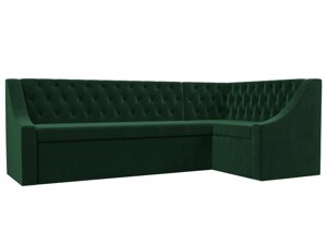 Кухонный угловой диван Мерлин | Зеленый
