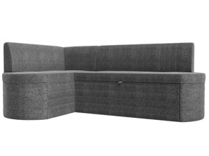 Кухонный угловой диван Токио левый угол | Серый