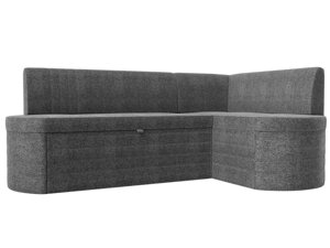 Кухонный угловой диван Токио правый угол | Серый