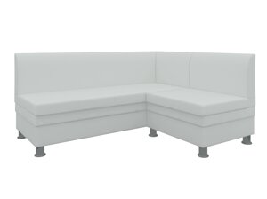 Кухонный угловой диван Уют | Белый