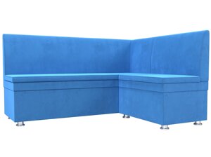 Кухонный угловой диван Уют | Голубой