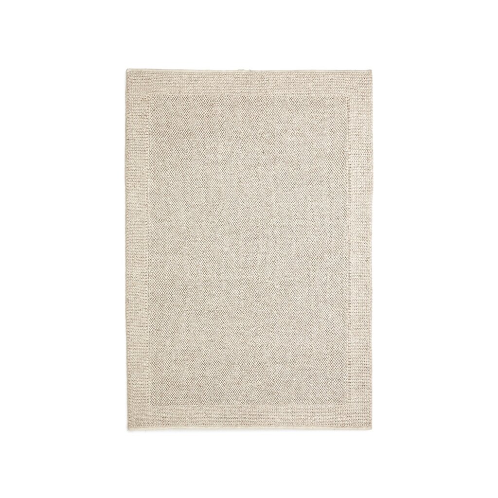 Minji Ковер серый шерстяной 160 x 230 см от компании M-Lion мебель - фото 1