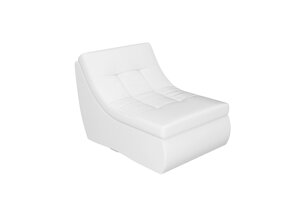 Модуль Холидей кресло, экокожа, белый