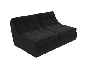 Модуль Холидей раскладной диван | Черный
