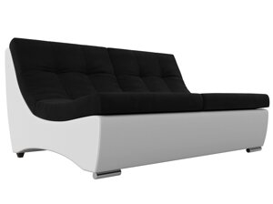Модуль Монреаль диван | Черный | Белый