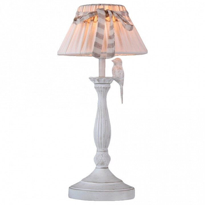 Настольная лампа декоративная Maytoni Bird ARM013-11-W от компании M-Lion мебель - фото 1
