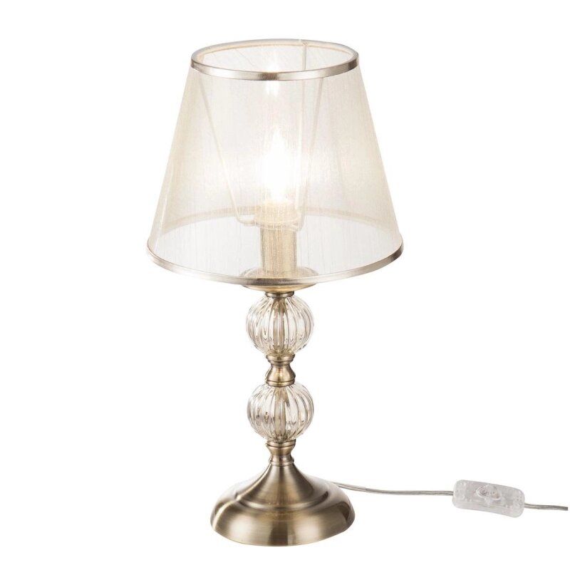 Настольная лампа Freya Inessa FR2685TL-01BZ от компании M-Lion мебель - фото 1