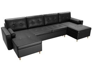 П-образный диван Белфаст | Черный