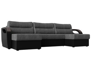 П-образный диван Форсайт | Серый