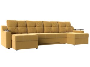 П-образный диван Сенатор | Желтый