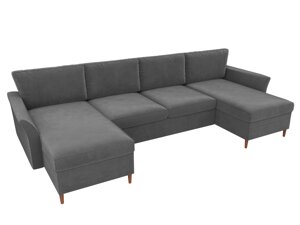 П-образный диван София | Серый