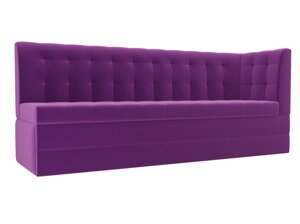 Кухонный диван Бриз с углом | Фиолетовый