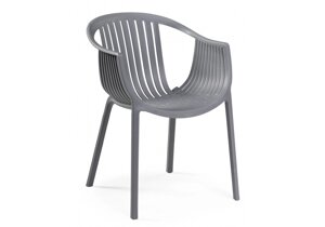 Пластиковый стул Боркас серый