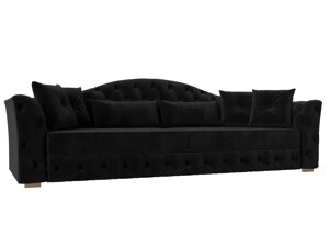 Прямой диван Артис | Черный