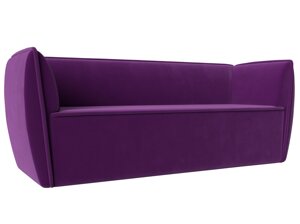 Прямой диван Бергамо 3-х местный | Фиолетовый