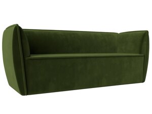 Прямой диван Бергамо 3-х местный | Зеленый