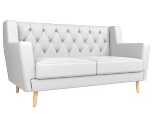 Прямой диван Брайтон 2 Люкс | Белый