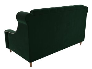 Прямой диван Бронкс | Зеленый | Бежевый