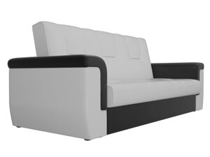 Прямой диван Эллиот | Белый | Черный
