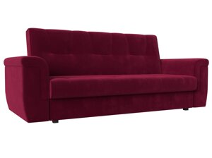 Прямой диван Эллиот | Бордовый