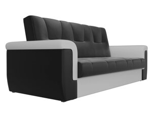 Прямой диван Эллиот | Черный | Белый