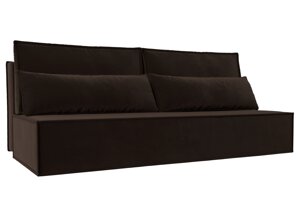 Прямой диван Фабио | Коричневый