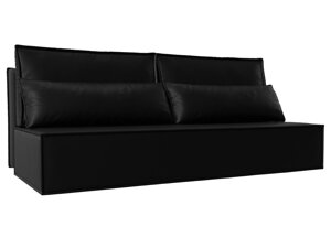 Прямой диван Фабио Лайт | Черный