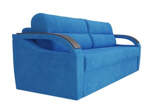 Прямой диван Форсайт | Голубой
