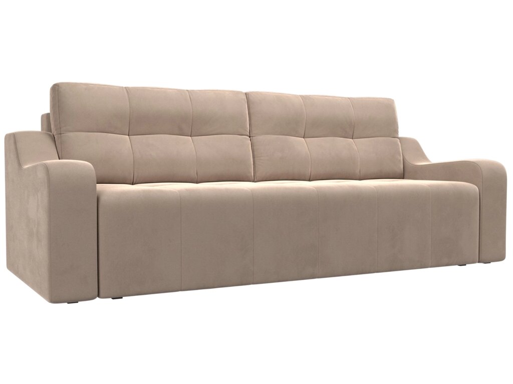 Прямой диван Итон | Бежевый от компании M-Lion мебель - фото 1