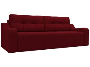 Прямой диван Итон | Бордовый