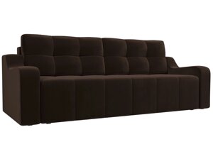 Прямой диван Итон | Коричневый