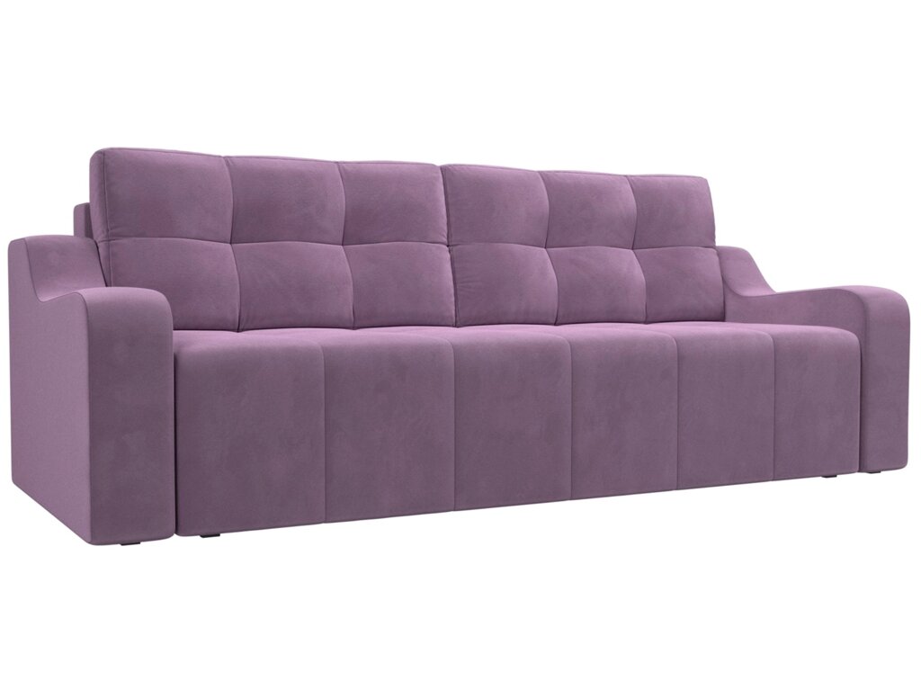Прямой диван Итон | Сиреневый от компании M-Lion мебель - фото 1