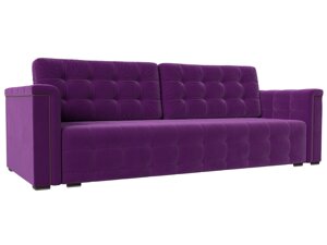 Прямой диван Лига-002 | Фиолетовый