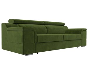 Прямой диван Лига-003 | Зеленый