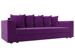 Прямой диван Лига-005 | Фиолетовый