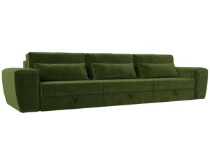 Прямой диван Лига-008 Long | Зеленый