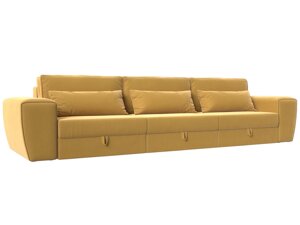 Прямой диван Лига-008 Long | Желтый