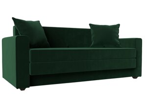Прямой диван Лига-012 | Зеленый