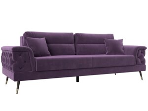 Прямой диван Лига-023, Фиолетовый