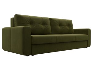 Прямой диван Лига-031, Зеленый