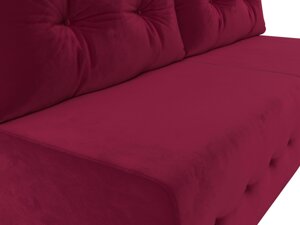 Прямой диван Лондон | Бордовый