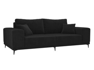 Прямой диван Льюес | Черный