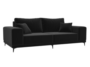 Прямой диван Льюес | Черный