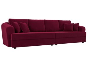 Прямой диван Милтон | Бордовый