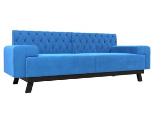 Прямой диван Мюнхен Люкс | Голубой