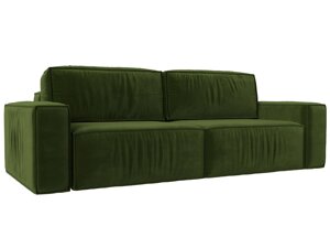 Прямой диван Прага классик | Зеленый