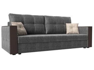 Прямой диван Валенсия С | Серый
